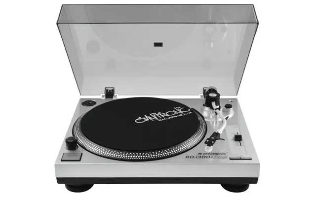 Omnitronic Bd-1380 Usb Pladespiller - Sølv