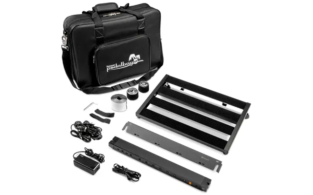 Palmer Pedalbay 40 Pb Pedalboard Med Wtpb40 Strømforsyning
