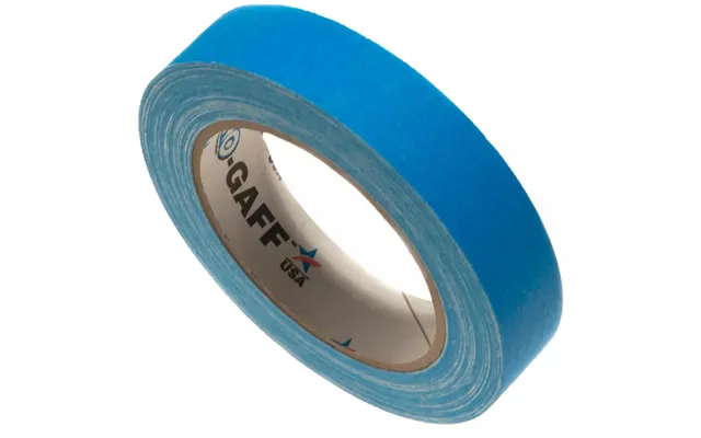 Pro-gaff Glow Gaffatape 24mm X 22,8m - Blå