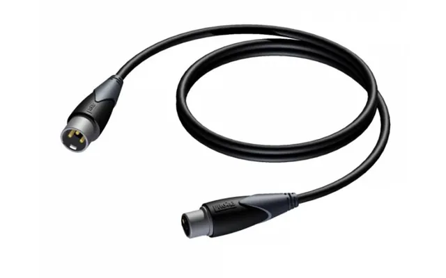 Procab Cla901 - Xlr 3pol Han Til Hun Kabel 0,5 Meter