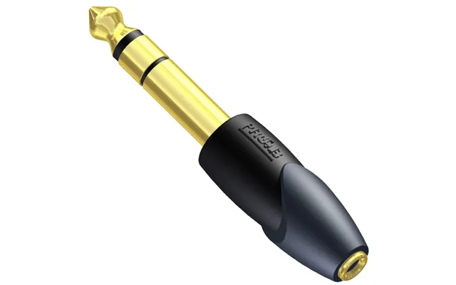 Procab Clp206 Minijack 3,5mm Stereo Hun Til Jack 6,3mm Han Adapter