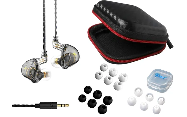 Qkz Zxt Bundle- Sports In-ear Hovedtelefoner - Grå