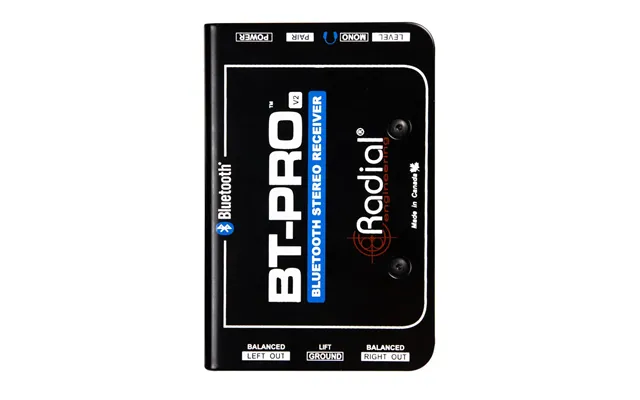 Radial Engineering Bt-pro V2 Stereo Bluetooth Modtager