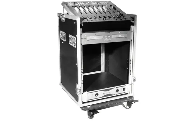 Roadinger Kombi Rack Med Hjul - 12unit Lodret 10unit Vandret
