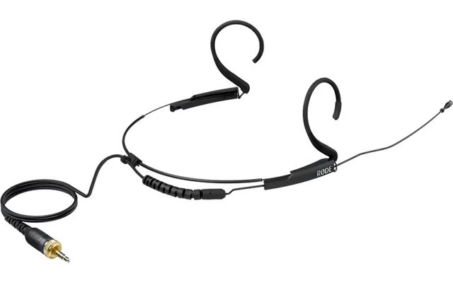 Røde Hs2-bl Large Headset Med 3,5mm Minijack Omløber Stik Kugle - Sort