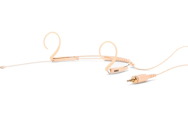 Røde Hs2-pl Large Headset Med 3,5mm Minijack Omløber Stik Kugle - Beige