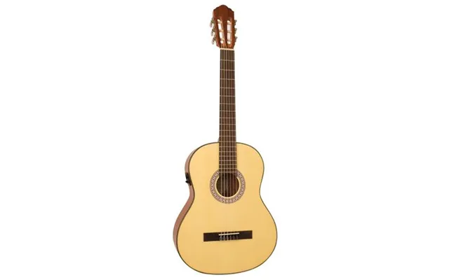 Santana B8 Eq V2 Klassisk 4 4 Guitar Med Pickup Og Tuner - Natur