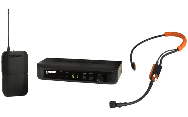 Shure Blx14e Sm31 Trådløs Lommesender System Med Fitness Headset - Bånd S8