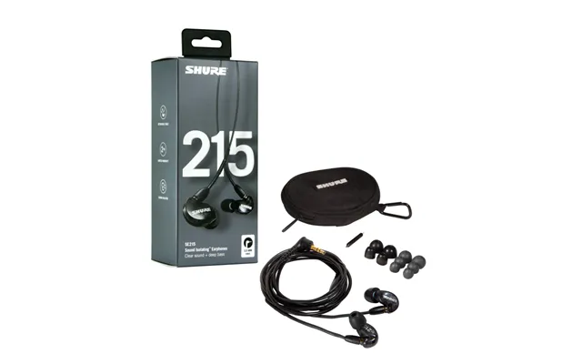 Shure Se215-k In-ear Hovedtelefon - Sort