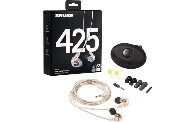 Shure Se425-cl In-ear Hovedtelefoner - Clear
