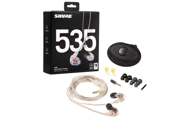 Shure Se535-cl In-ear Hovedtelefoner - Clear
