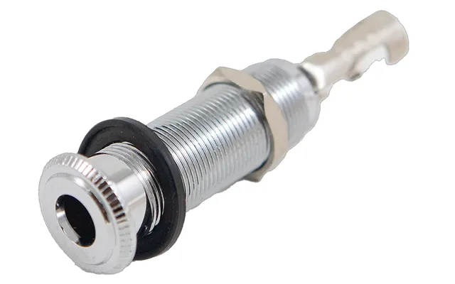Soundsation Lj-20 2p Jackbøsning - Chrom Til Guitar Eller Bas