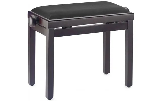 Stagg Klaverbænk - Mat Rosewood Sort Fløjl