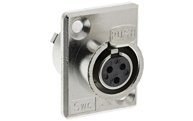 Switchcraft Ty3f - Tini-qg Mini Xlr 3p Han Chassis-stik Nickel