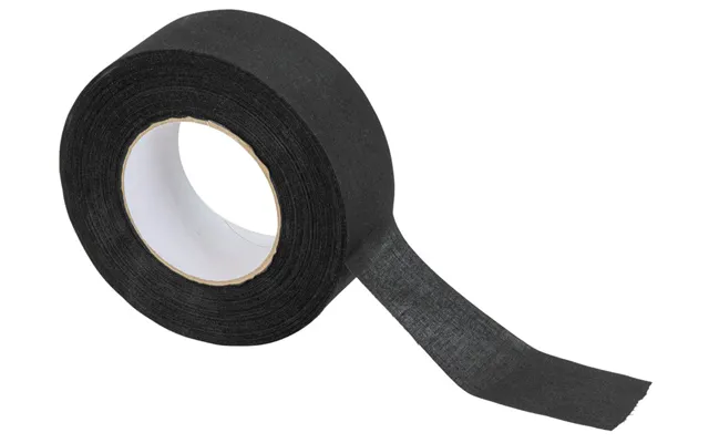 Tekstil Tape 50mm X 50m - Sort