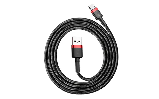 Usb-c Til Usb-a Kabel - Sort