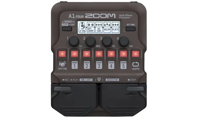 Zoom A1 Four Akustisk Multi-effekt Pedal