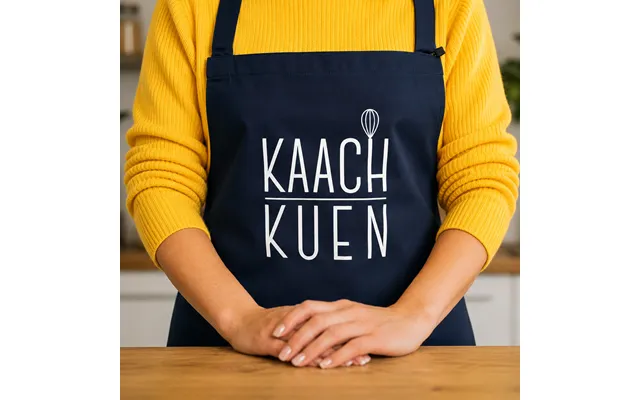 Æ Kaachkuen - Forklæde Navyblåt
