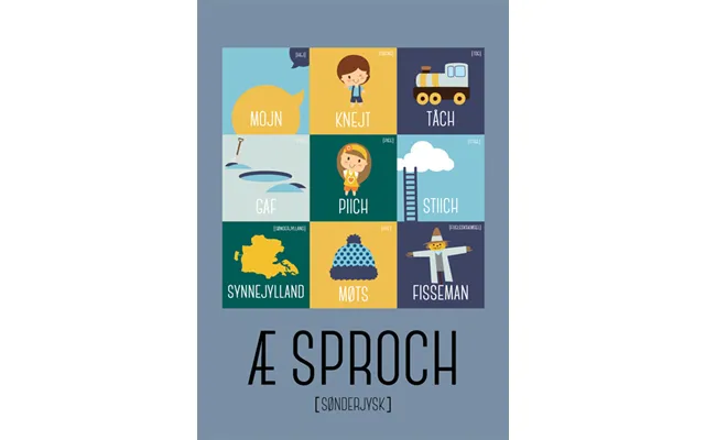 Æ Sproch Blå A5 - Mojn