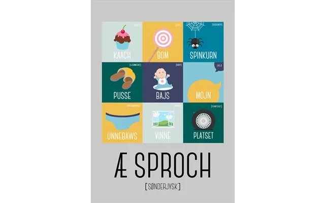 Æ Sproch Grå A5 - Kaach