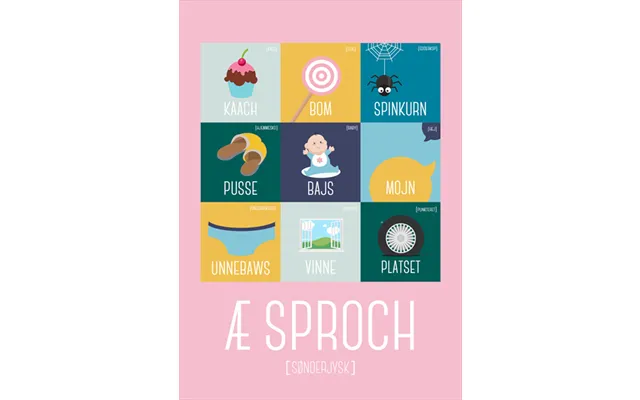 Æ Sproch Lyserød A5 - Kaach