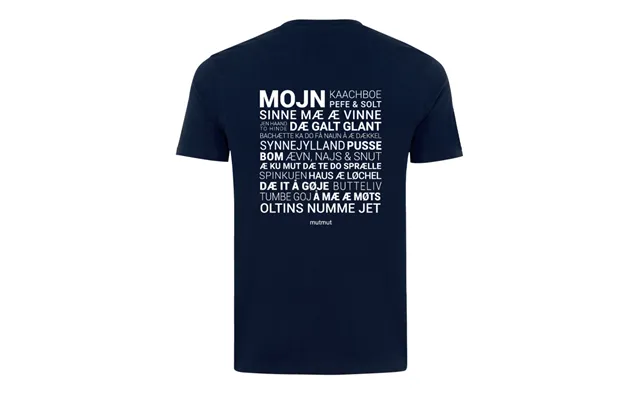 Æ Sproch Navy Hvid L