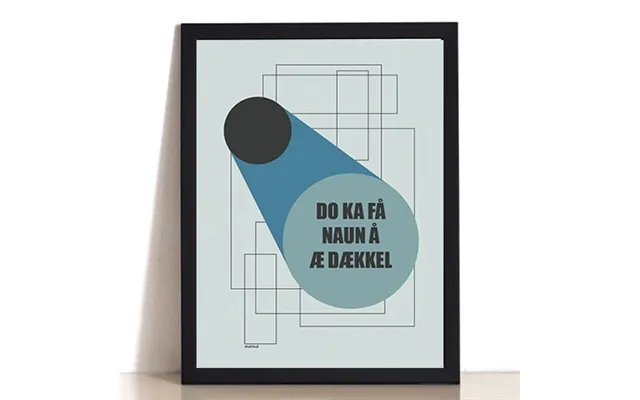 Naun Å Æ Dækkel - Plakat