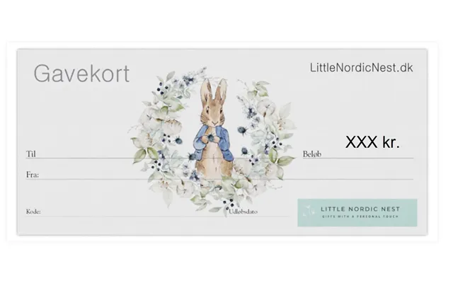 Digitalt Gavekort - 400,00 Kr