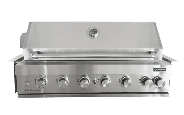 Built-in - Gasgrill Til Indbygning, Med 6 Blus