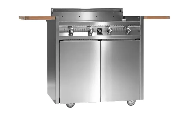 Green - Fritstående Gasgrill Venedig 90 Cm