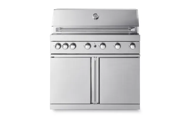 Stainless Collection - Fritstående Gasgrill Med 6 Blus Og Infravarme