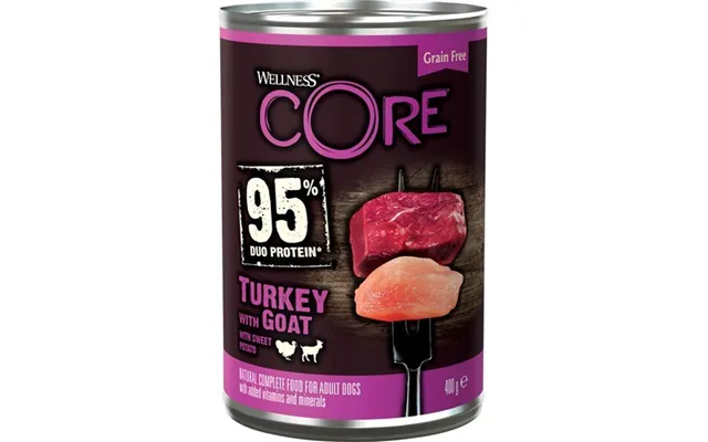 Core Original Turkey Goat Dåsemad - 6 X 400g