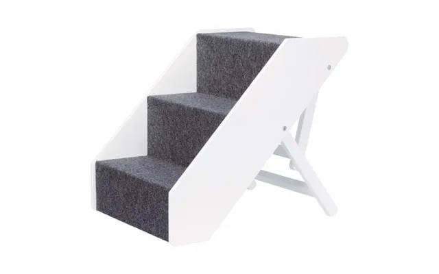 Foldbar Trappe I Træ Til Hunde - 40 X 67 Cm