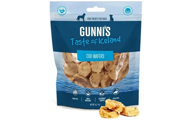 Gunnis Vafler Torsk - 71g