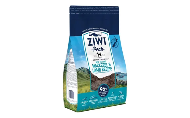 Ziwipeak Dog Air-dried Mackarel And Lamb, 2.5 Kg - Kort Dato