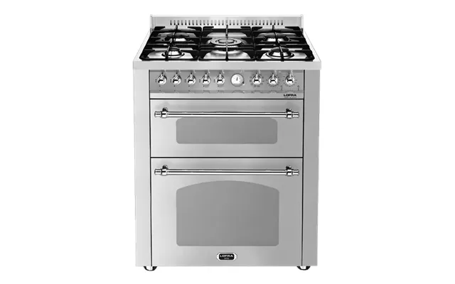 Dolce Vita - Gaskomfur 70 Cm 2 Ovne Rustfrit