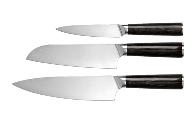 Knivsett 3 Deler - Pepper
