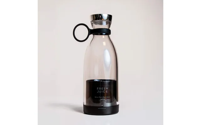 Fresh Juice 350ml Bærbar Blender - Sort