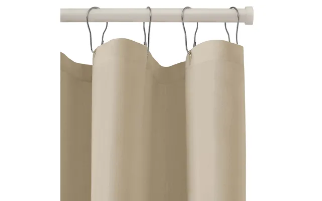 Hvid Fjederstang Til Badeforhæng - 75-125 Cm