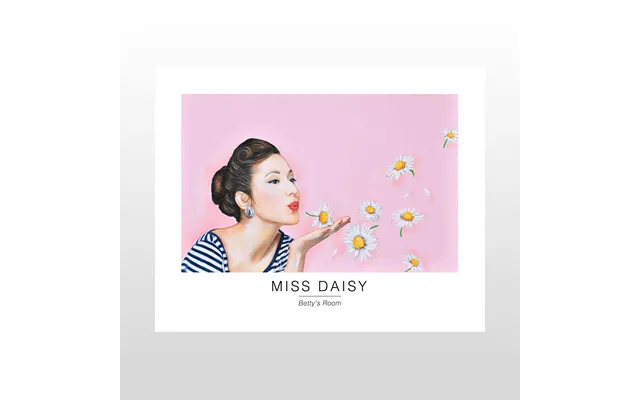 Kunstplakat Miss Daisy 50 X 40 Cm.