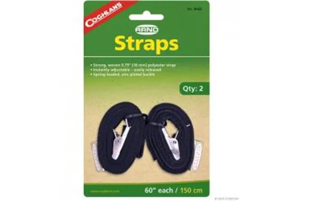 Coghlans 60 Inch Arno Straps - Pkg Of 2