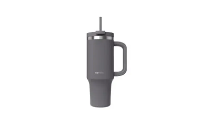 Contigo Streeterville Tumbler With Handle Darkstone, 1200ml - Drikkeflaske