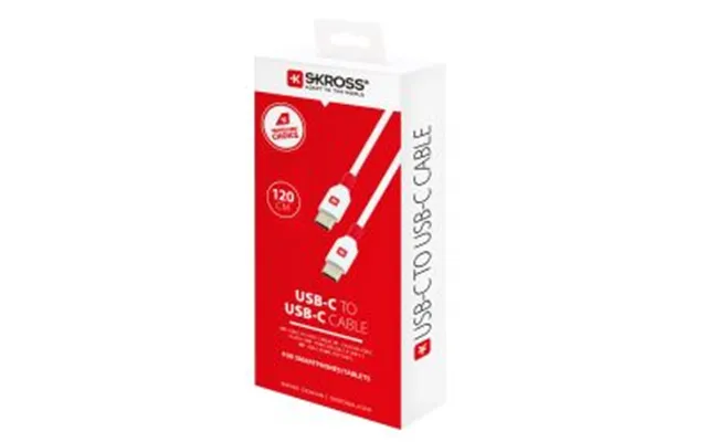 Skross Usb-c To Usb-c Cable - 120 Cm