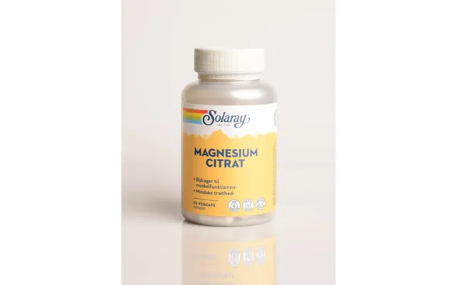 Magnesium Citrat Solaray 90 Kapsler