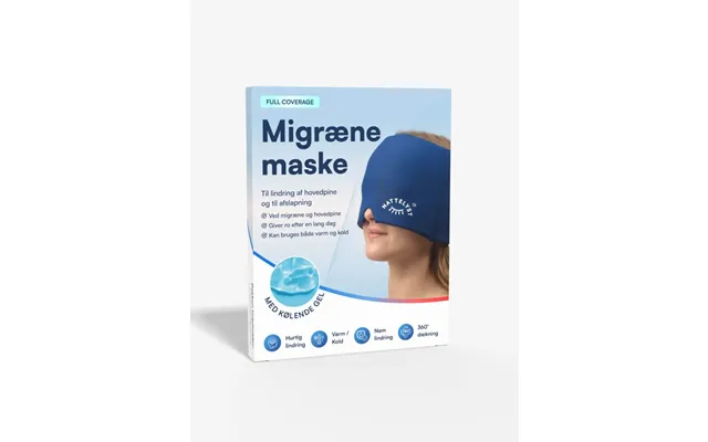 Nattelyst Migrænemaske Full Coverage