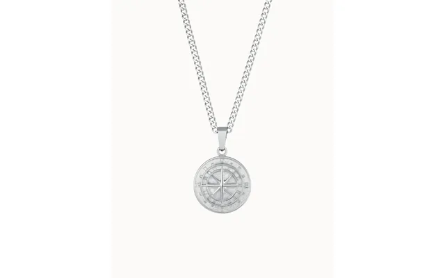 Compass Chain - Sølvfarvet