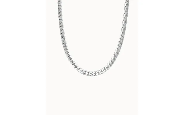 Cuban Necklace - Sølvfarvet
