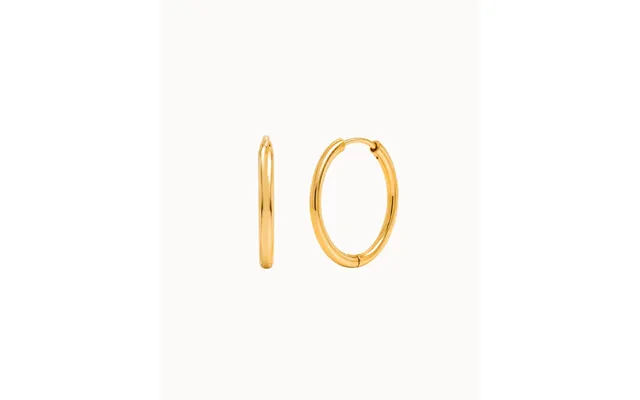 Essential Earrings M - Forgyldt
