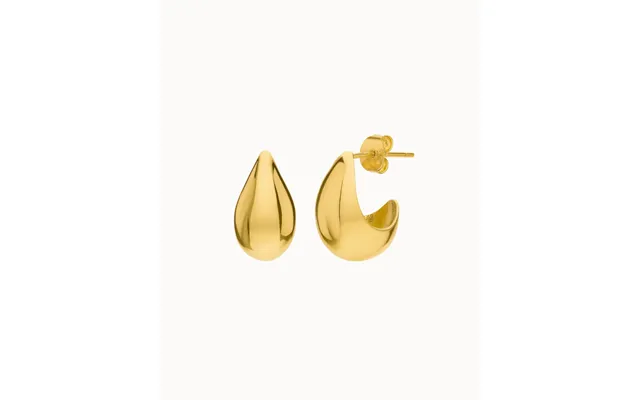 Tear Drop Earrings - Forgyldt