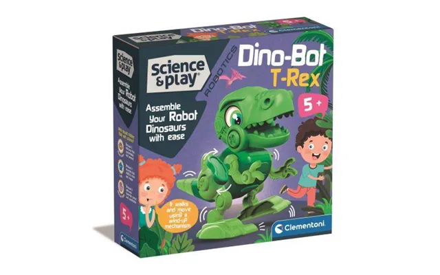 Clementoni Dinobot T-rex - Dinosaur Robot Samlesæt